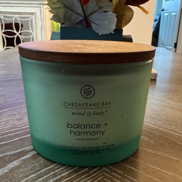 Chesapeake Bay Balance + Harmony Candle - Aqua - Picture 1 of 4